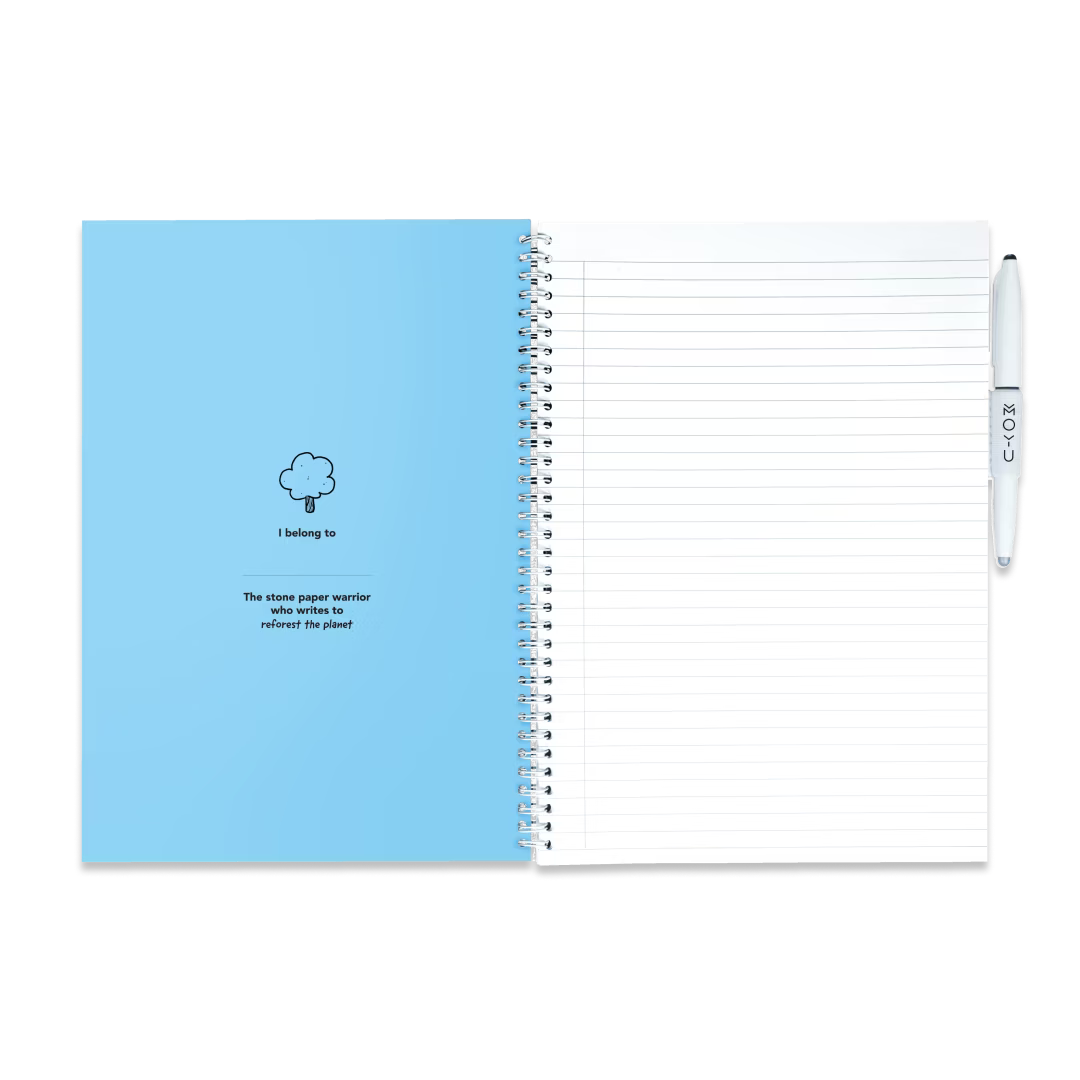Erasable Notebook A4 - Rocky Ice