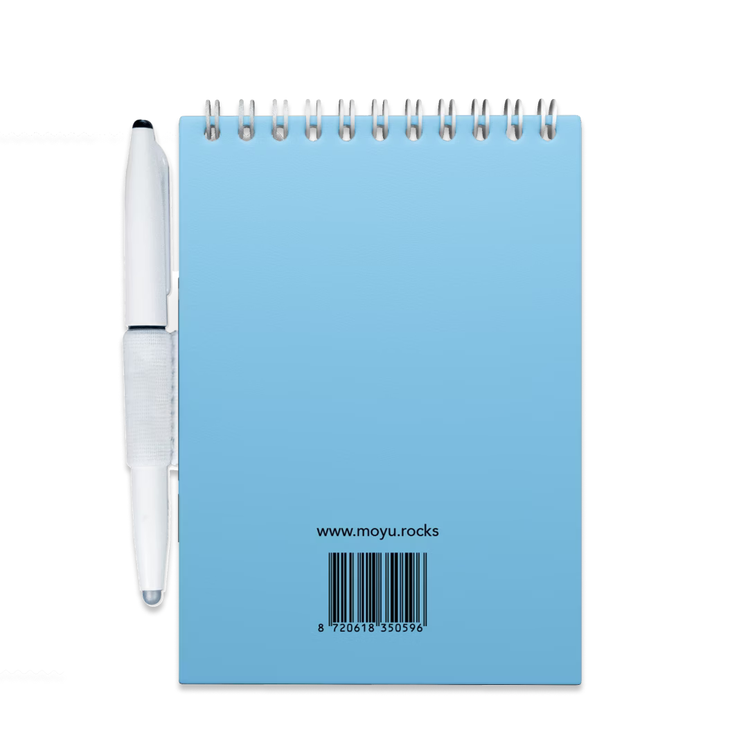 Erasable Notepad A6 - Rocky Ice