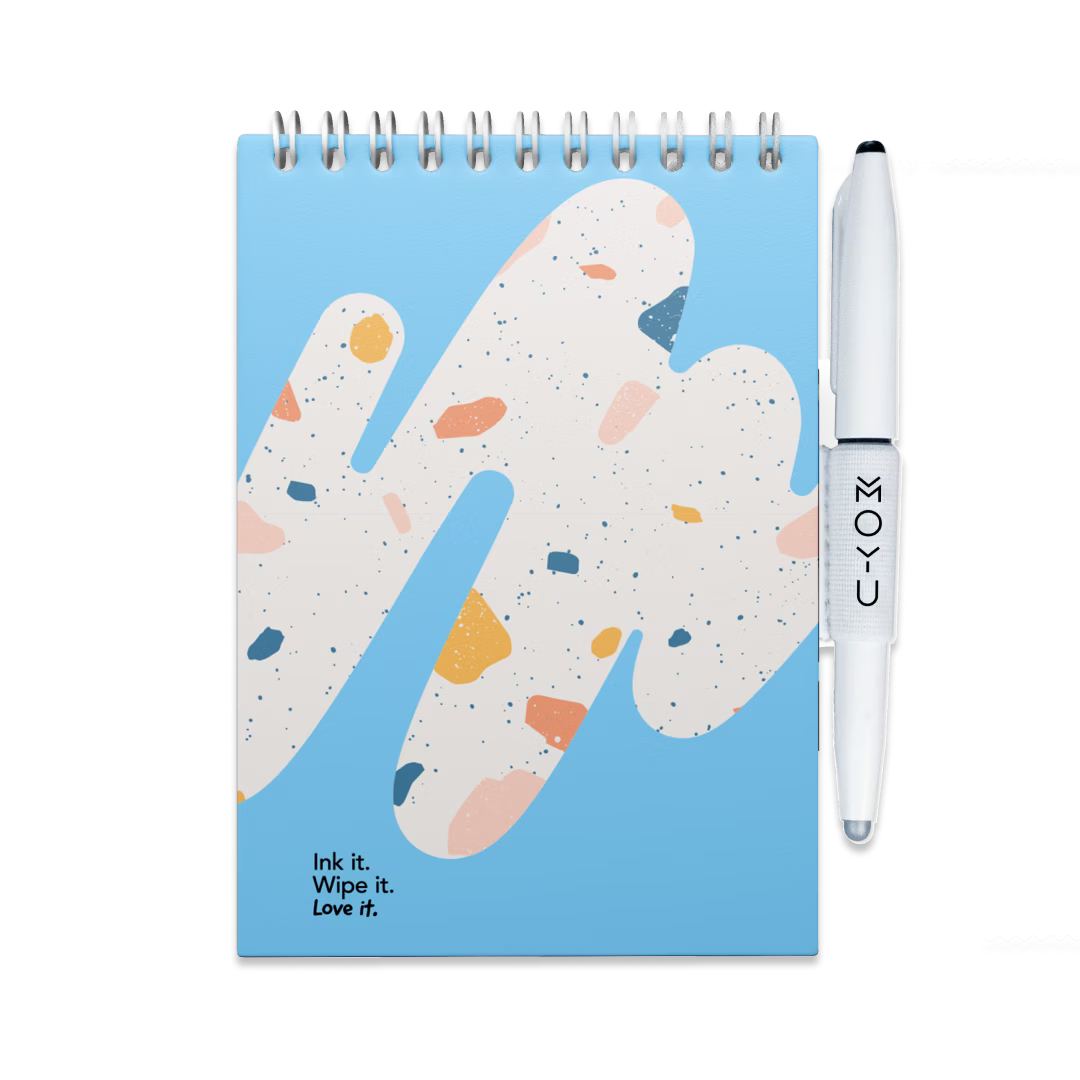 Erasable Notepad A6 - Rocky Ice