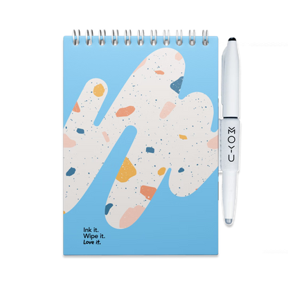 Erasable Notepad A6 - Rocky Ice