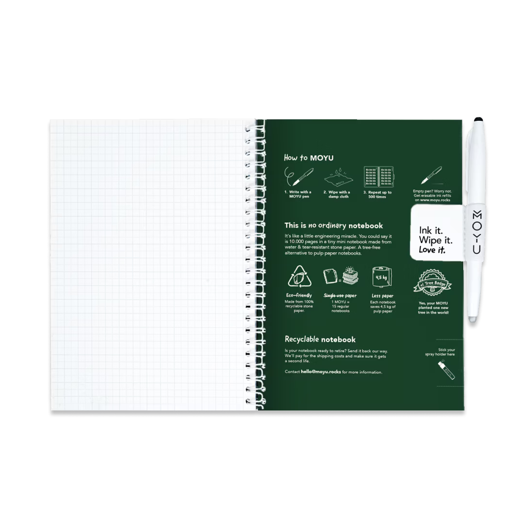 Erasable Notebook A5 - Safari Nights