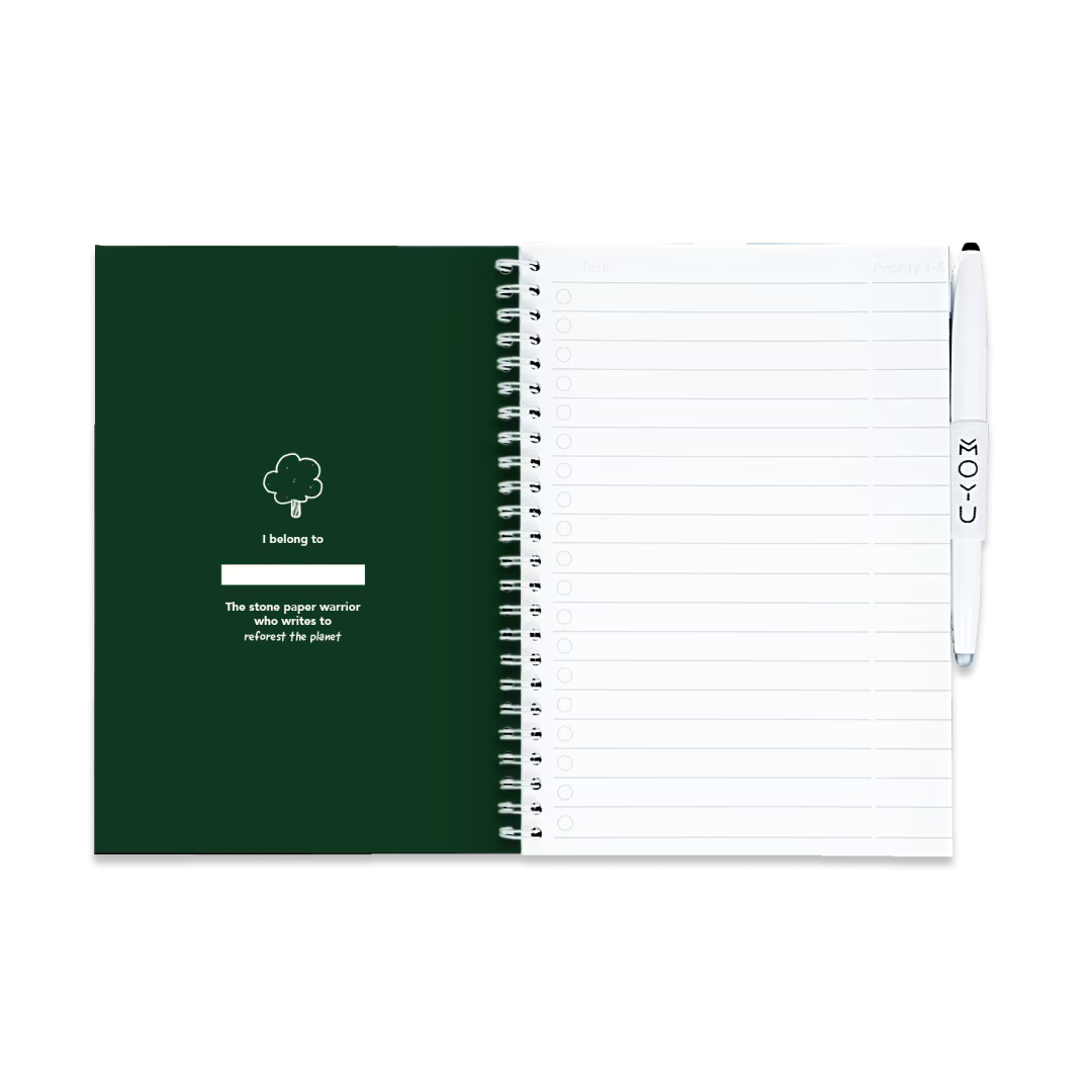 Erasable Notebook A5 - Safari Nights