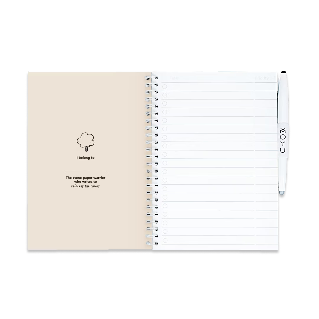 Erasable Notebook A5 - Sandy Jungle