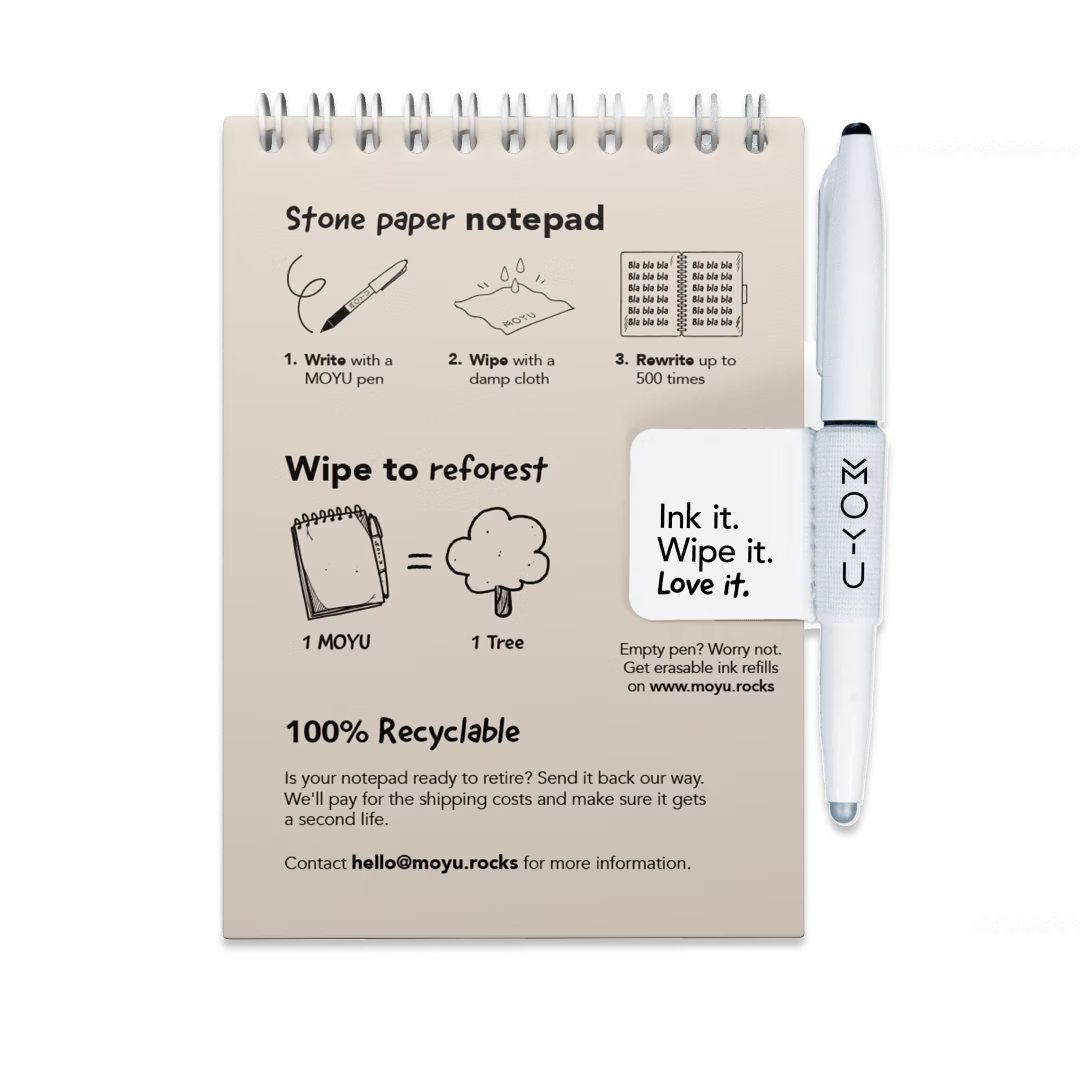 Erasable Notepad A6 - Sandy Jungle