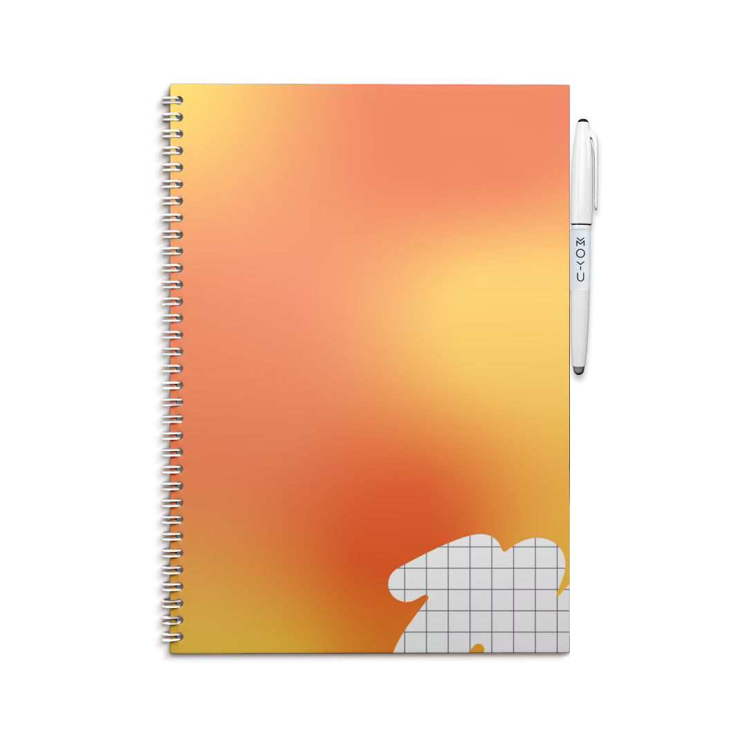 Uitwisbaar Schoolschrift A4 – Ruitjes Pagina's