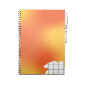 Uitwisbaar Schoolschrift A4 – Ruitjes Pagina's
