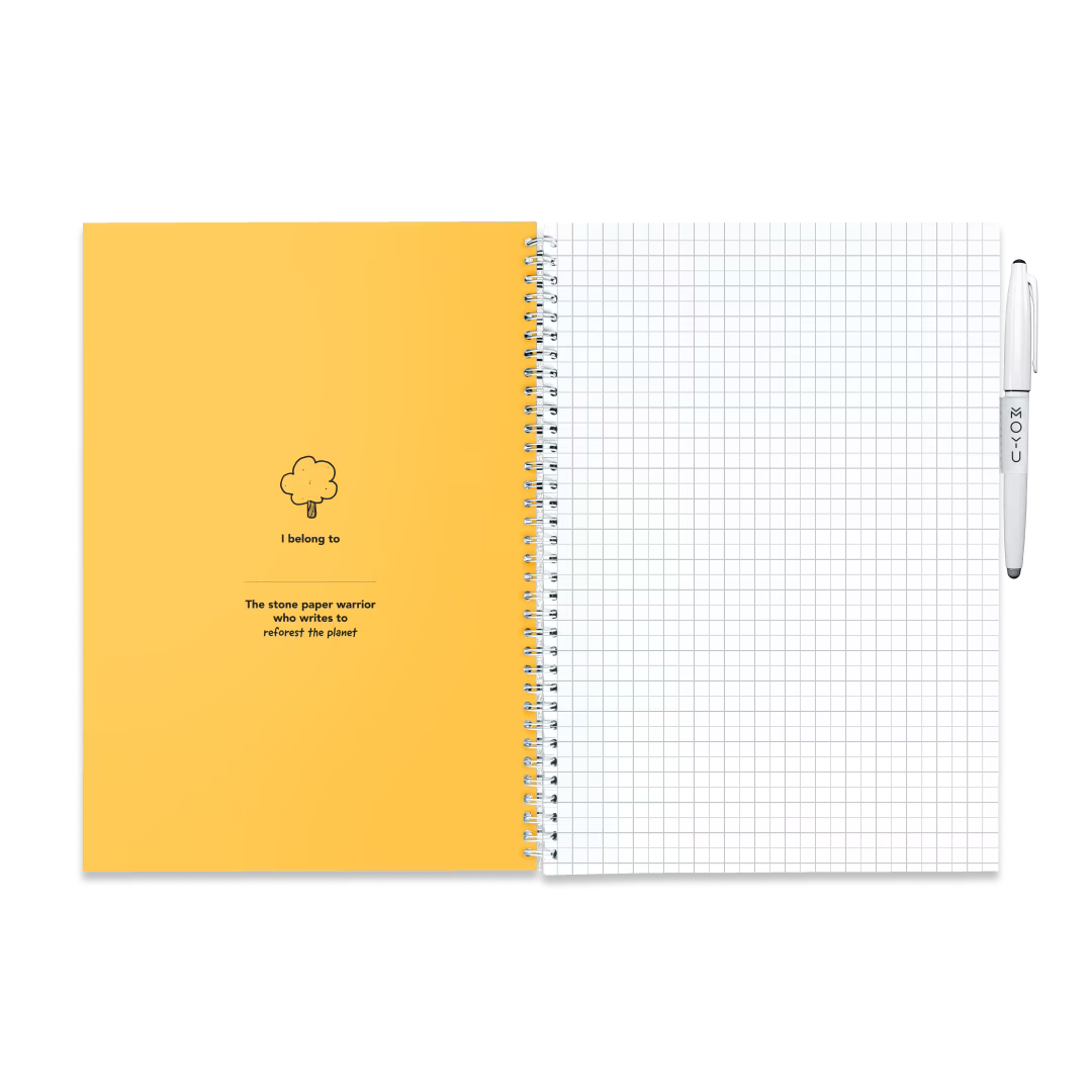 Uitwisbaar Schoolschrift A4 – Ruitjes Pagina's