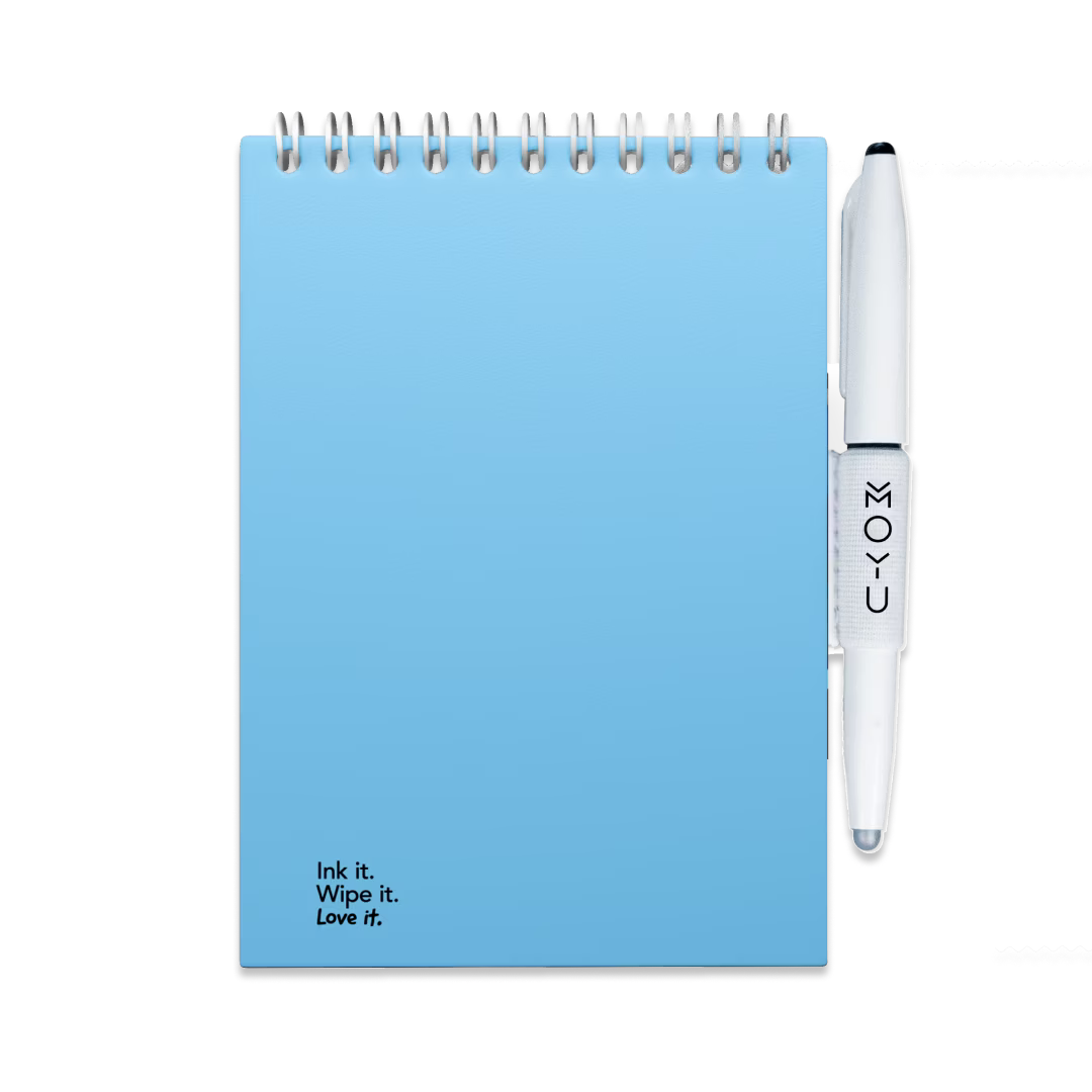 Erasable Notepad A6 - Sky Blue