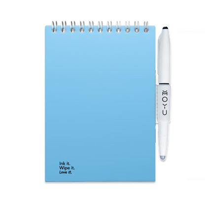 Erasable Notepad A6 - Sky Blue