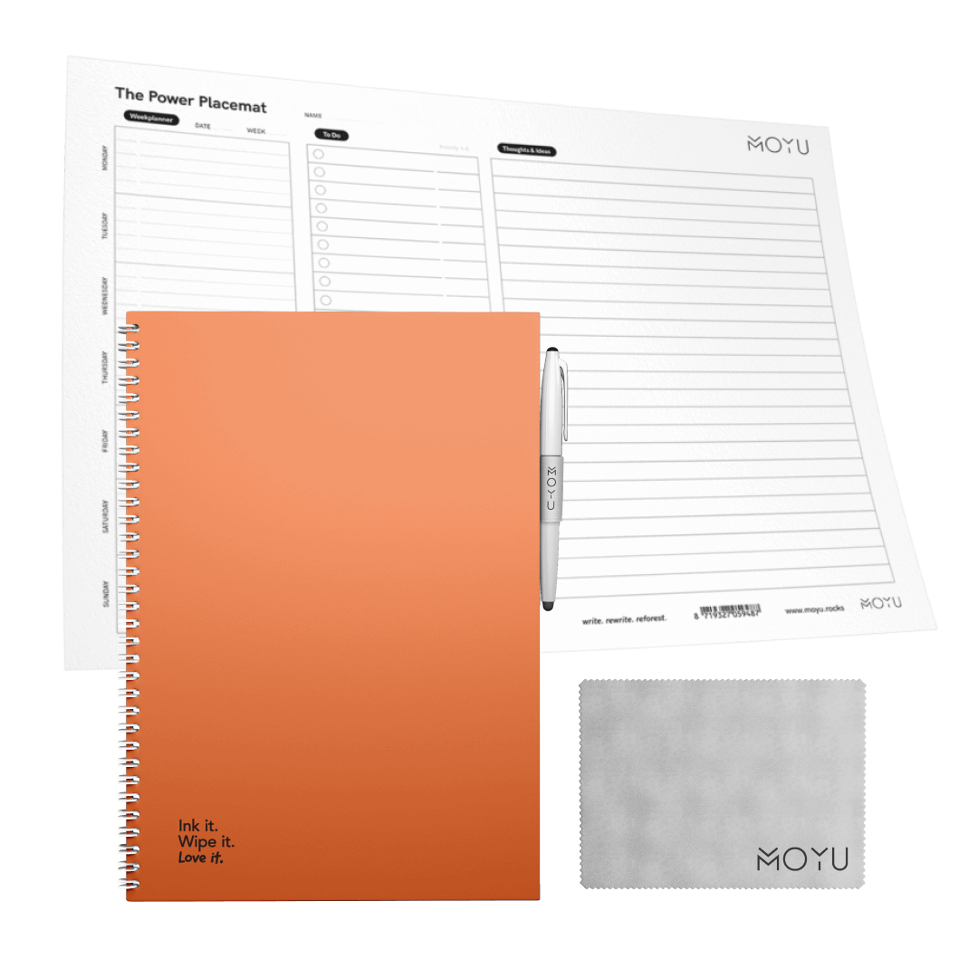 Special offer A4 Notebook Sunset Orange Plus