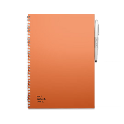 Erasable Notebook A4 - Sunset Orange