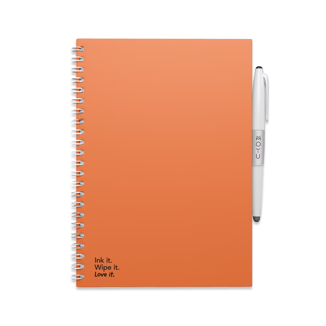 Erasable Notebook A5 - Sunset Orange