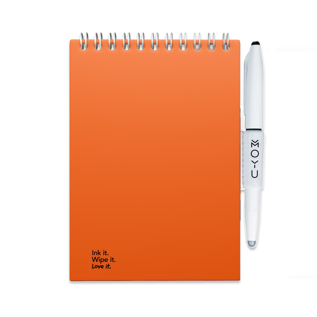 Erasable Notepad A6 - Sunset Orange