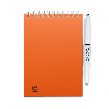 Erasable Notepad A6 - Sunset Orange
