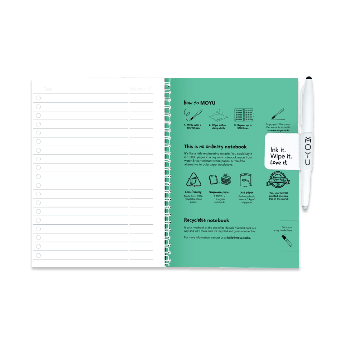 Erasable Planner A5 - To-Do Lists