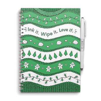 ugly-Christmas-sweater-notebook-A5-front-cover