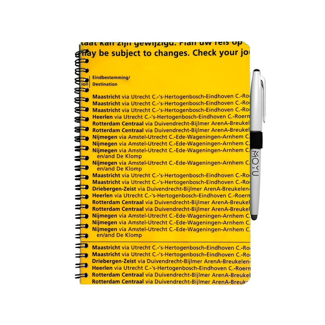 Uitwisbaar Notitieboek A5 - VerdraaidGoed