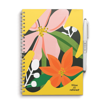 Erasable notebook A5 Flower Vibes front cover