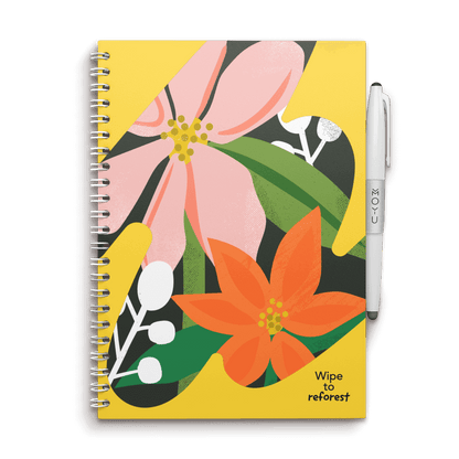 Erasable notebook A5 Flower Vibes front cover