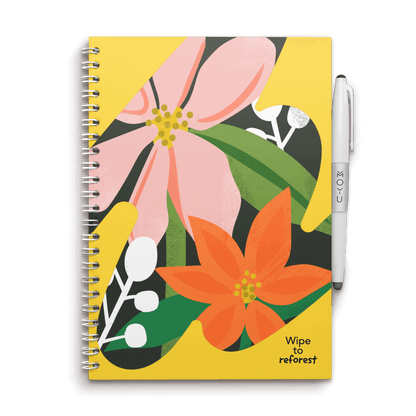 moyu-nature-on-rocks-notebooks-flower-vibes-A5